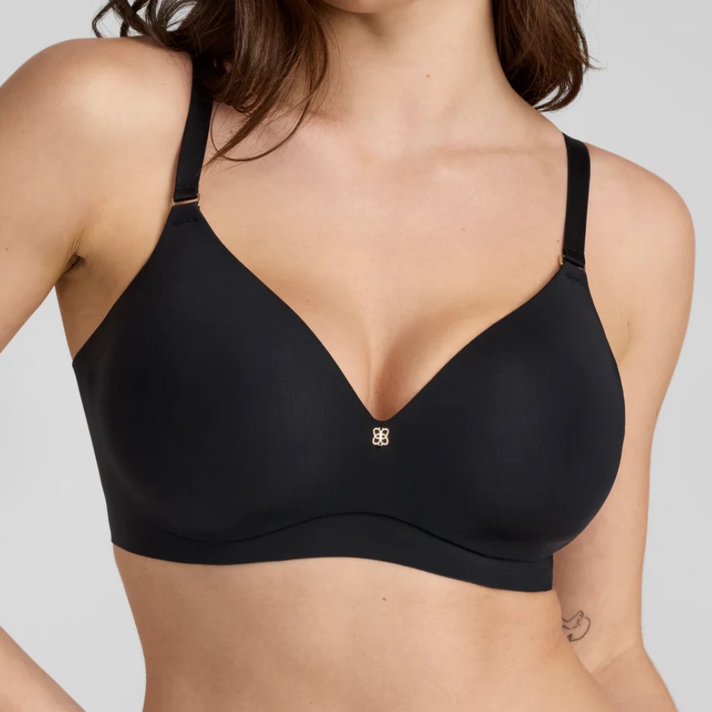 Honeylove CloudEmbrace Black Seamless Bra